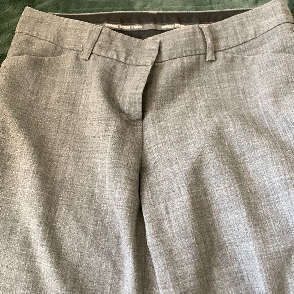 Express Design Studio Editor Pants 2 Short Preown… - image 3